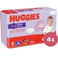 HUGGIES® Pants Nohavičky plienkové jednorazové 4 (9-14 kg) 144 ks - MESAČNÁ ZÁSOBA