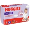 HUGGIES® Pants Nohavičky plienkové jednorazové 4 (9-14 kg) 144 ks - MESAČNÁ ZÁSOBA