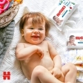 HUGGIES® Natural Pure Water Obrúsky vlhčené 48 ks