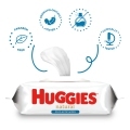 HUGGIES® Natural Pure Water Obrúsky vlhčené 48 ks