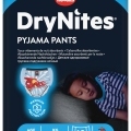 HUGGIES® DryNites Nohavičky plienkové jednorazové pre chlapca 4-7 rokov (17-30 kg) 10 ks