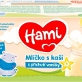 HAMI mliečko s kašou s príchuťou vanilky 4x250 ml