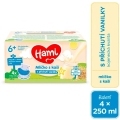 HAMI mliečko s kašou s príchuťou vanilky 4x250 ml