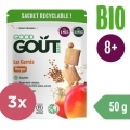 GOOD GOUT BIO Mangové vankúšiky 3x50 g