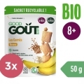 GOOD GOUT BIO Banánové vankúšiky 3x50 g