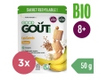 GOOD GOUT BIO Banánové vankúšiky 3x50 g