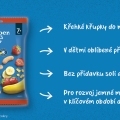 GERBER Snacks kukuričné chrumky jahoda a banán 28 g, 7+