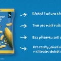 GERBER Snacks kukuričné chrumky 28 g, 7+