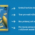 GERBER Snacks kukuričné chrumky 28 g, 7+