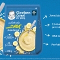 GERBER Kaša mliečna cereal banánová Dobrú noc 230 g