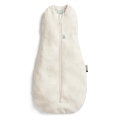 ERGOPOUCH Zavinovačka a vak na spanie 2v1 Cocoon Oatmeal Marle 6-12 m, 8-10 kg, 0,2 tog