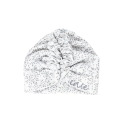 ENIE BABY Čiapka detská turban Grey Leaves Uni 12-16m