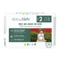 ECO BY NATY Plienky jednorazové 2 (3-6 kg) 33 ks