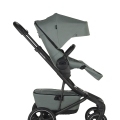 EASYWALKER Kočík kombinovaný Jimmey Thyme Green XXL RWS + KIDDY Evoluna i-size 2 + základňa