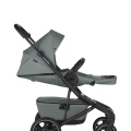 EASYWALKER Kočík kombinovaný Jimmey Thyme Green XXL AIR + RWS + KIDDY Evoluna i-size 2 + základňa