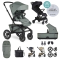 EASYWALKER Kočík kombinovaný Jimmey Thyme Green XXL AIR + RWS + Jackey Shadow Black