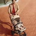 EASYWALKER Kočík kombinovaný Jimmey Sand Taupe XXL RWS + KIDDY Evoluna i-size 2 + základňa