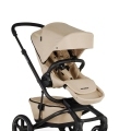 EASYWALKER Kočík kombinovaný Jimmey Sand Taupe XXL RWS + Jackey XL Shadow Black