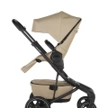 EASYWALKER Kočík kombinovaný Jimmey Sand Taupe XXL RWS + Jackey XL Shadow Black