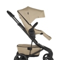 EASYWALKER Kočík kombinovaný Jimmey Sand Taupe XXL RWS + Jackey XL Shadow Black