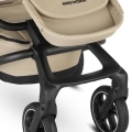 EASYWALKER Kočík kombinovaný Jimmey Sand Taupe XXL RWS + Jackey Shadow Black