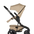 EASYWALKER Kočík kombinovaný Jimmey Sand Taupe XXL AIR + RWS + Jackey XL Shadow Black