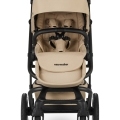 EASYWALKER Kočík kombinovaný Jimmey Sand Taupe XXL AIR + RWS + Jackey Shadow Black