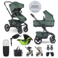 EASYWALKER Kočík kombinovaný Jimmey Pine Green XXL RWS + KIDDY Evoluna i-size 2 + základňa