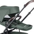 EASYWALKER Kočík kombinovaný Jimmey Pine Green XXL RWS + KIDDY Evoluna i-size 2 + základňa