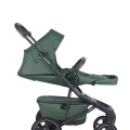 EASYWALKER Kočík kombinovaný Jimmey Pine Green XXL RWS + KIDDY Evoluna i-size 2 + základňa