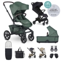 EASYWALKER Kočík kombinovaný Jimmey Pine Green XXL RWS + Jackey Shadow Black