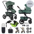 EASYWALKER Kočík kombinovaný Jimmey Pine Green XXL AIR + RWS + KIDDY Evoluna i-size 2 + základňa