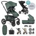 EASYWALKER Kočík kombinovaný Jimmey Pine Green XXL AIR + RWS + Jackey XL Shadow Black