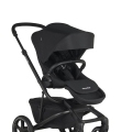 EASYWALKER Kočík kombinovaný Jimmey Pepper Black XXL RWS + KIDDY Evoluna i-size 2 + základňa