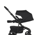 EASYWALKER Kočík kombinovaný Jimmey Pepper Black XXL RWS + KIDDY Evoluna i-size 2 + základňa