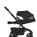 EASYWALKER Kočík kombinovaný Jimmey Pepper Black XXL RWS + KIDDY Evoluna i-size 2 + základňa