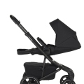 EASYWALKER Kočík kombinovaný Jimmey Pepper Black XXL RWS + KIDDY Evoluna i-size 2 + základňa