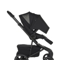 EASYWALKER Kočík kombinovaný Jimmey Pepper Black XXL RWS + KIDDY Evoluna i-size 2 + základňa