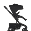 EASYWALKER Kočík kombinovaný Jimmey Pepper Black XXL RWS + KIDDY Evoluna i-size 2 + základňa