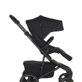 EASYWALKER Kočík kombinovaný Jimmey Pepper Black XXL RWS + KIDDY Evoluna i-size 2 + základňa