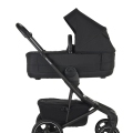 EASYWALKER Kočík kombinovaný Jimmey Pepper Black XXL RWS + KIDDY Evoluna i-size 2 + základňa