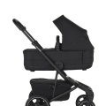 EASYWALKER Kočík kombinovaný Jimmey Pepper Black XXL RWS + KIDDY Evoluna i-size 2 + základňa