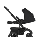 EASYWALKER Kočík kombinovaný Jimmey Pepper Black XXL AIR + RWS + KIDDY Evoluna i-size 2 +základňa