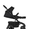 EASYWALKER Kočík kombinovaný Jimmey Pepper Black XXL AIR + RWS + KIDDY Evoluna i-size 2 +základňa