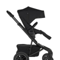 EASYWALKER Kočík kombinovaný Jimmey Pepper Black XXL AIR + RWS + KIDDY Evoluna i-size 2 +základňa