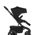 EASYWALKER Kočík kombinovaný Jimmey Pepper Black XXL AIR + RWS + KIDDY Evoluna i-size 2 +základňa