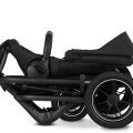 EASYWALKER Kočík kombinovaný Jimmey Pepper Black XXL AIR + RWS + KIDDY Evoluna i-size 2 +základňa