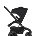 EASYWALKER Kočík kombinovaný Jimmey Pepper Black XXL AIR + RWS + KIDDY Evoluna i-size 2 +základňa