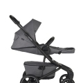 EASYWALKER Kočík kombinovaný Jimmey Iris Grey XXL RWS + KIDDY Evoluna i-size 2 + základňa