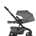 EASYWALKER Kočík kombinovaný Jimmey Iris Grey XXL RWS + Jackey XL Shadow Black